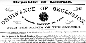 Ordinance of Secession 1861