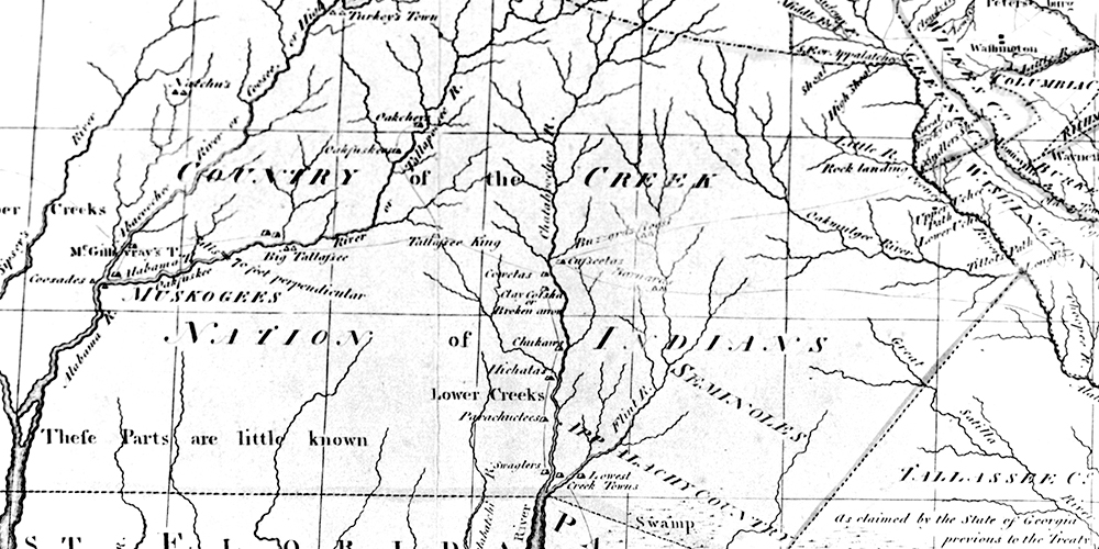 Map of Georgia, 1795 – Opening America's Archives